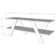 מזנון מזנון טלויזיה דגם אפריל Geva Design למכירה 