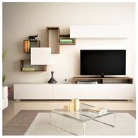 מזנון מזנון טלוויזיה עם מדפים מעוצבים דגם עלית Geva Design למכירה , 2 image