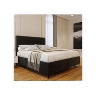 מיטה יהודית מיטה יהודית מפוארת מרופדת בד קטיפה דגם אליסיה PandaStyle למכירה , 5 image