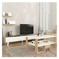 מזנון סט מזנון טלוויזיה ושולחן דגם קרולינה Geva Design למכירה , 2 image