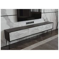 מזנון מזנון לסלון דגם שיש משולב Panda Style למכירה , 2 image