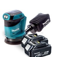 מלטשת אקצנטרית Makita DBO180 מקיטה למכירה , 2 image