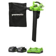 מפוח שואב עלים 99718 Greenworks למכירה 