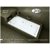 אמבטיה  מלבנית MTI MTI-48 למכירה 