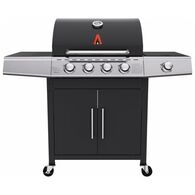 גריל  גז כרמל 4 מבערים + כירת צד 32099  אמגזית amgazit למכירה , 2 image