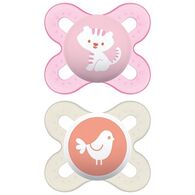 Mam זוג מוצצים ורוד לגילאי 0-2 חודשים למכירה , 2 image