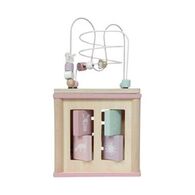 17048 קוביית פעילות מעץ עם מבוך חרוזים Pit Toys למכירה , 2 image