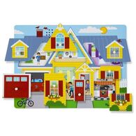 פאזל צלילים- סביבת הבית Melissa & Doug למכירה 