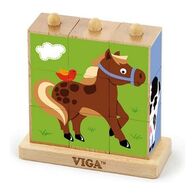 50833 Stacking cube puzzle - Farm Animals viga למכירה , 2 image