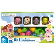 חרוזי התפתחות וחיות חווה - 41 חלקים Lalaboom למכירה , 3 image