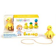 ברווז משוך וסע וחרוזי התפתחות - 10 חלקים Lalaboom למכירה 