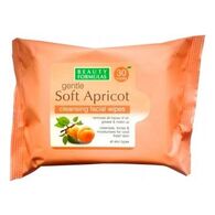 מגבונים Soft Apricot Cleansing Facial Wipes 30 Pieces Beauty Formulas למכירה , 3 image