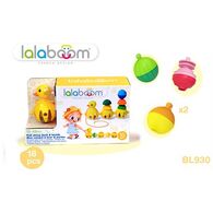 ברווז משוך וסע וחרוזי התפתחות - 10 חלקים Lalaboom למכירה , 3 image