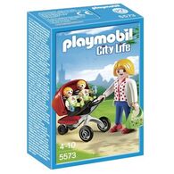 פליימוביל 5573 אמא עם עגלת תאומים למכירה 