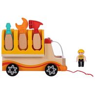 Spark toys משאית כלי עבודה מעץ למכירה 