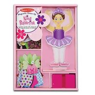 משחק Nina Ballerina Magnetic Dress-Up Set משחק הלבשה נינה בלרינה Melissa & Doug למכירה 