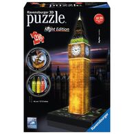 פאזל Big Ben Night Edition 3D Puzzle 216 חלקים Ravensburger למכירה , 3 image
