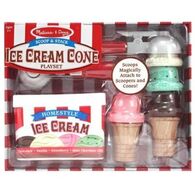 Melissa & Doug 4087 Scoop & Stack Ice Cream Cone Playset למכירה 