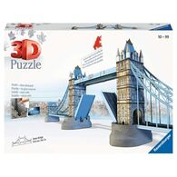 פאזל Tower Bridge Building 3D Puzzle 216 12559 חלקים Ravensburger למכירה 