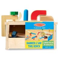 Melissa & Doug 9386 Hammer & Saw Tool Bench למכירה 