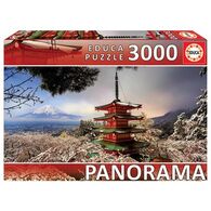 פאזל Mount Fuji and Chureito Pagoda 3000 18013 חלקים Educa למכירה , 3 image