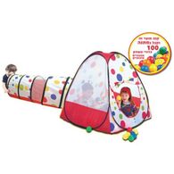 I AM אוהל משחק עם מנהרה + 100 כדורים 4000000110 למכירה , 3 image