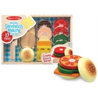 Melissa & Doug 513 Sandwich Making Set - Wooden Play Food למכירה , 3 image