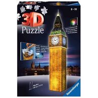 פאזל Big Ben Night Edition 3D Puzzle 216 חלקים Ravensburger למכירה , 2 image
