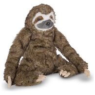 Melissa & Doug 8808 Lifelike Plush Sloth למכירה 