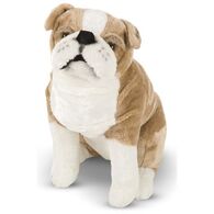 Melissa & Doug 4865 English Bulldog Dog Giant Stuffed Animal למכירה 