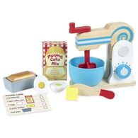 Melissa & Doug 9840 Wooden Make-a-Cake Mixer Set למכירה 