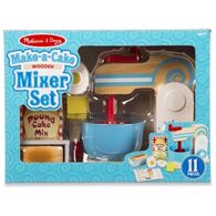 Melissa & Doug 9840 Wooden Make-a-Cake Mixer Set למכירה , 3 image