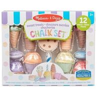Melissa & Doug 30627 Ice Cream & Cake Chalk Set למכירה 