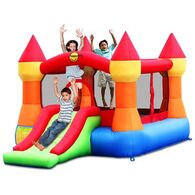 מתקן קפיצה 9017 מתקן קפיצה טירה מרובע עם מגלשה happy hop למכירה , 3 image