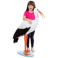 Melissa & Doug 30407 Lifelike Plush Stork למכירה 