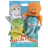 Melissa & Doug Hand Puppets Sea Life Friends למכירה 