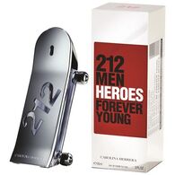בושם לגבר קרולינה הררה 212 Heroes Forever Young E.D.T 90ml למכירה 