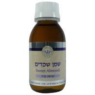 שמן שקדים מגידול אורגני בכבישה קרה 100 מ"ל  עומר הגליל למכירה , 2 image