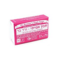 סבון Dr. Bronner Magic Organic Rose Bar Soap למכירה 