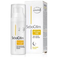 קרם לילה עשיר להזנת העור ולמניעת יובש לעור רגיש 50 מ"ל Sebocalm למכירה 