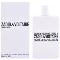 This Is Her Body Lotion 200ml Zadig & Voltaire למכירה 