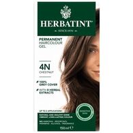 4N צבע טבעי לשיער גוון חום ערמוני Herbatint למכירה 