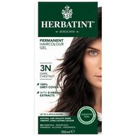 3N צבע טבעי לשיער גוון שחור Herbatint למכירה 
