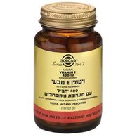 ויטמין Solgar Vitamin E 400 IU 50 Cap סולגאר למכירה 