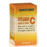ויטמין Floris/Hadas Vitamin C Super 1000mg 100 Cap למכירה 