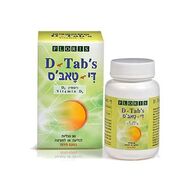 ויטמין Floris/Hadas Vitamin D3 D-Tab's 400 IU 90 Cap למכירה , 2 image