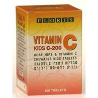 ויטמין Floris/Hadas Vitamin C 200mg 100 Cap למכירה 