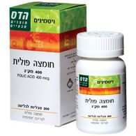 ויטמין Floris/Hadas Folic Acid 400mcg 60 Tab למכירה 