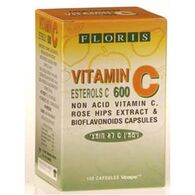 ויטמין Vitamin C 600mg 100 Cap לא חומצי Floris/Hadas למכירה , 3 image