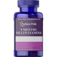 מולטי ויטמין Puritan's Pride מולטי ויטמין 9 חודשים 100 טבליות למכירה , 2 image